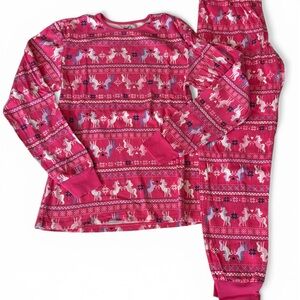 Gymboree Matching Pajama Sets Mom Bright Pink Unicorn